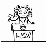 Lawyer Drawing Law Drawings Paintingvalley Getdrawings sketch template