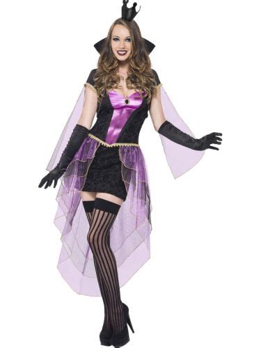 adult sexy evil mirror mistress queen ladies fancy dress costume party
