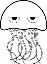 Coloring Jellyfish Educative Jelly Puffer Clipartmag Stumble sketch template
