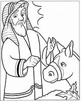 Balaam Donkey Bible Talking Coloring Kids School Crafts Sunday Craft Activities Lessons Pages Google Story Search Color Gif Sheet Religiocando sketch template