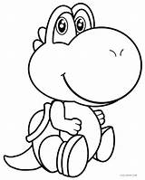 Coloring Pages Yoshi Mario Printable Baby Party Size Print Luigi Adult Kids Super Adults Drawing Color Colouring Cartoon Getdrawings Books sketch template
