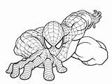Coloring Homecoming Pages Spiderman Spider Man Getcolorings sketch template