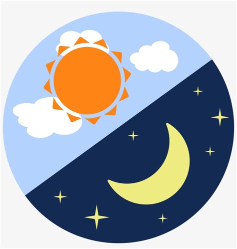 night clipart day  night icon transparent png