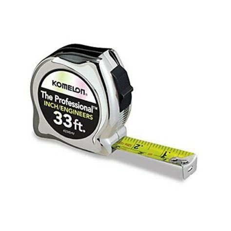 komelon professional tape measure clausens carolina lasers
