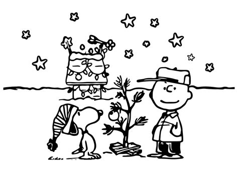images  charlie brown christmas printable coloring cards
