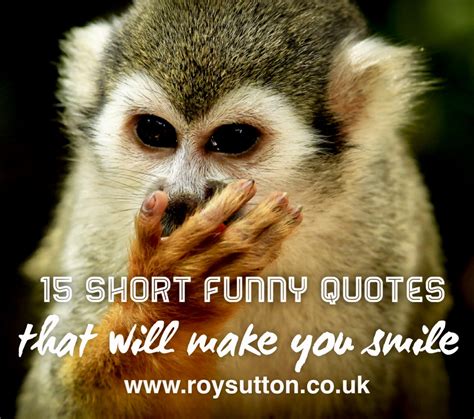 short funny quotes     smile roy sutton