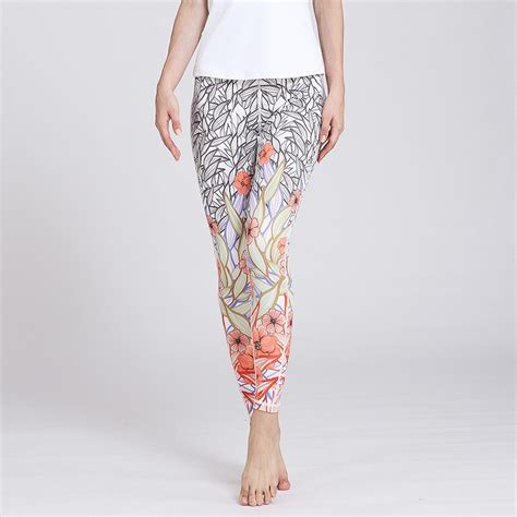 zelly floral printed leggings quick dry women workout leggings fitness