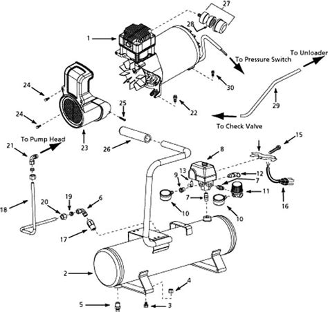 speedaire  air compressor parts