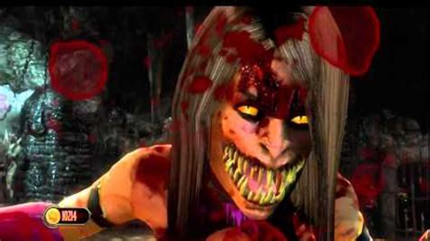 Mortal Kombat 9 Mileena Victory Pose And Alternate Costume Youtube