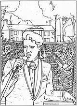 Coloring Pages Mississippi Elvis Getdrawings sketch template