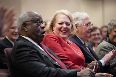 clarence thomas wife criticized by fellow justices over schemes book