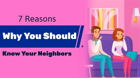 7 reasons why you should know your neighbors medium