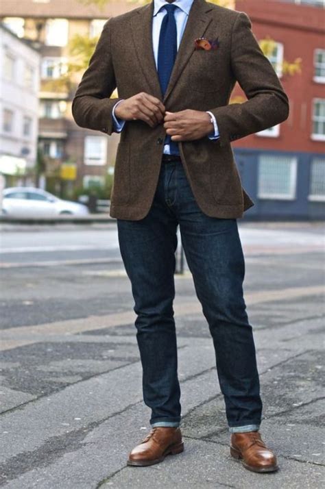 brown blazer mens fashion korey vest