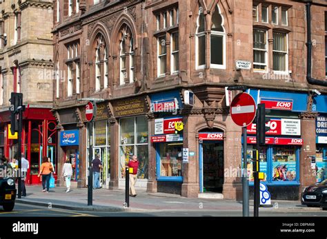 liverpool shops  res stock photography  images alamy