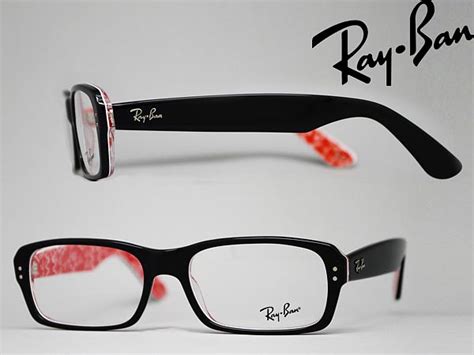 woodnet ray ban eyeglass frame black x white x レッドモノ g rayban eyeglasses glasses 0rx 5223 2479