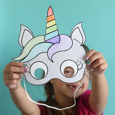 image result  unicorn mask template unicorn mask unicorn coloring