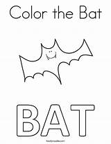 Bat Coloring Color Built California Usa sketch template