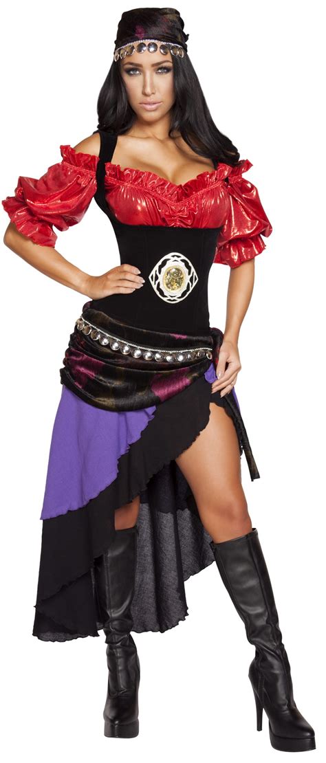 Deluxe Gypsy Costume Fortune Teller Costume Gorgeous
