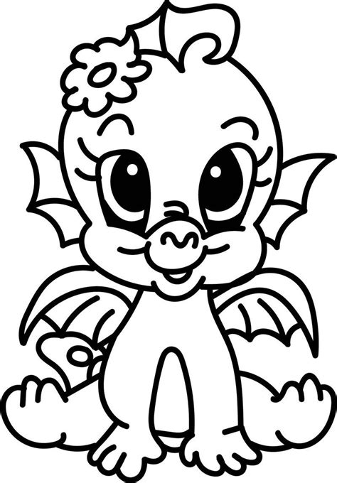 famous baby dragon coloring pages references