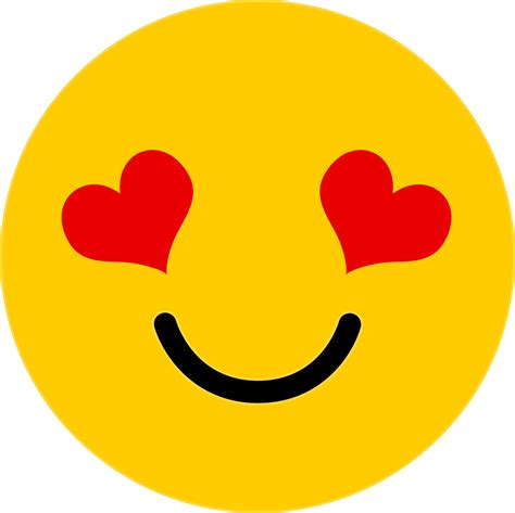 heart eye emoji  stock photo public domain pictures