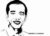 Jokowi Bagian Balik Kemenangan Presiden sketch template