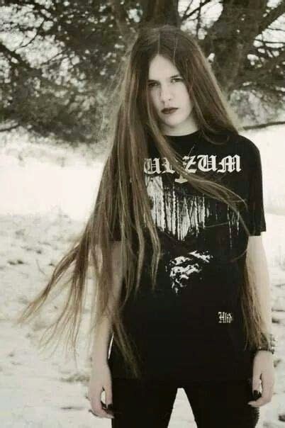 Blackmetalgirls Metal Girl Style Metalhead Girl Heavy Metal Girl