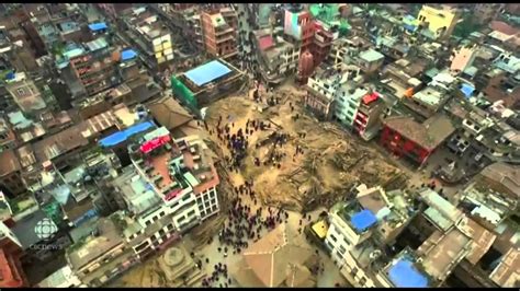 Drone Video Of Nepal Earthquake Damage 27 Apr 15 Youtube