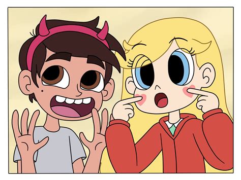 Marco Diaz And Star Butterfly Are A Funny Photo By Deaf