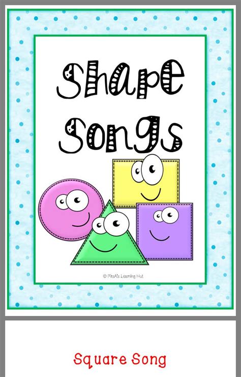 pin  sandi cutcliff  shapes shape songs songs shapes