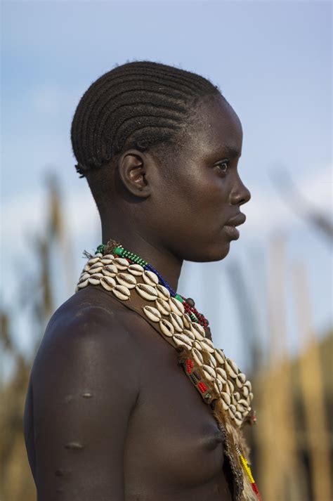 Hamer Girl In Logara Near Turmi Omo Valley Ethiopia A Photo On