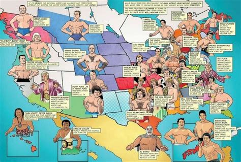map   wrestling territories shows