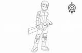 Pages Lyoko Code Coloring William Lineart Printable Deviantart Kids Adults sketch template
