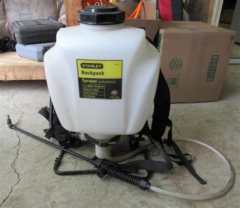 auction ohio stanley backpack sprayer