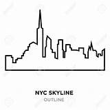 Skyline Chicago Drawing Line Clipartmag sketch template