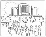 Temple Coloring Pages Lds Mormon Synagogue Drawing History Getdrawings Color 1923 August Building Book Salt Lake Getcolorings Canada Temples sketch template