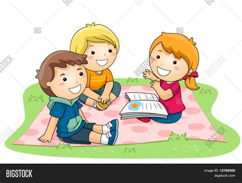 child telling stories vector photo  trial bigstock
