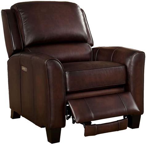 oxford brown leather power recliner  amax leather coleman furniture