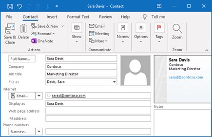 manage  contacts  outlook  windows microsoft support