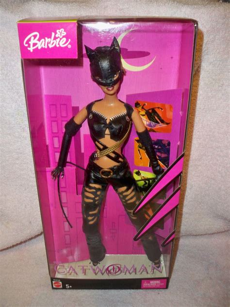 Barbie Catwoman Halle Berry 2004 Mattel Doll Nrfb B5838