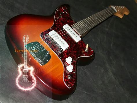 wholesale  retail  arrival sunburst electric guitar  shipping  guitar  sports