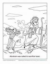 Abraham Coloring Pages Lot Isaac Sacrifice Bible Activities Kids Activity Sunday School Color Children Printable Getcolorings Rescues Childrens sketch template