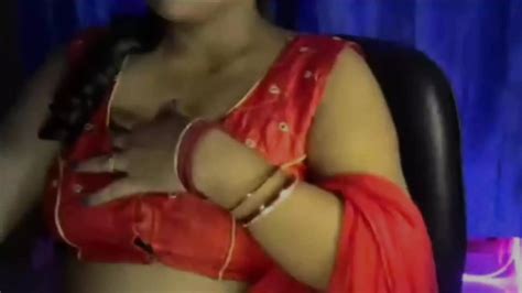 Desi Hot Bhabhi Is Touching Boobs In Bra By Opening Cloth For Self Sex