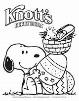 Snoopy Woodstock Peanuts Knotts Ostern sketch template