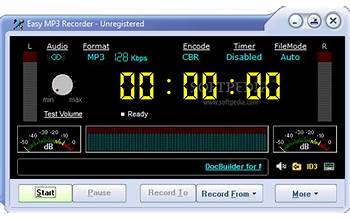 Cok Free MP3 Recorder screenshot #1