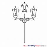 Coloring Pages Lantern Printable Sheet Title sketch template