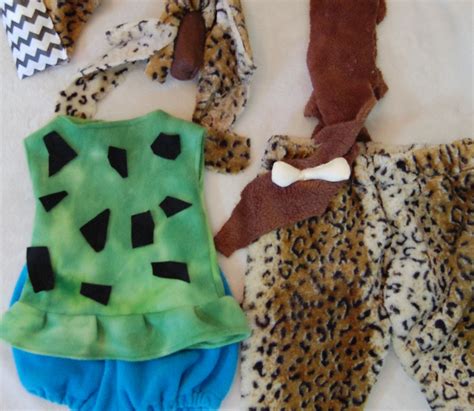 Pebbles And Bam Bam Costumes With Accessories Ready To Wear