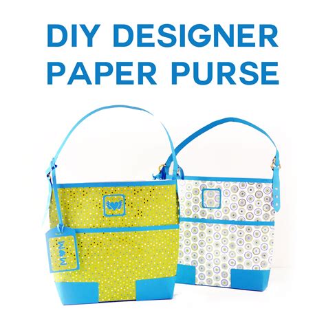 diy designer paper purse   gorgeous gift bag jennifer maker