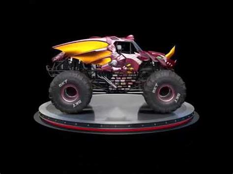 monster jam bakugans dragonoid monster truck   youtube