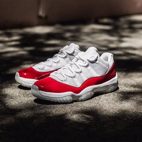 Air Jordan 11 Low Cherry In Mens Gs Sizes Available Now Click Link In
