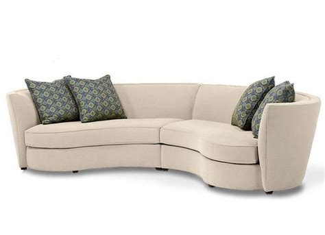 ideas  small curved sectional sofas